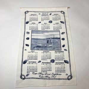 Cape‎ May Point New Jersey Linen 2005 Calendar